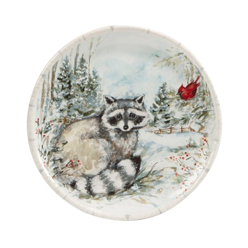 Certified International Winters Walk 4-pc. Dessert Plate Set - Image 4