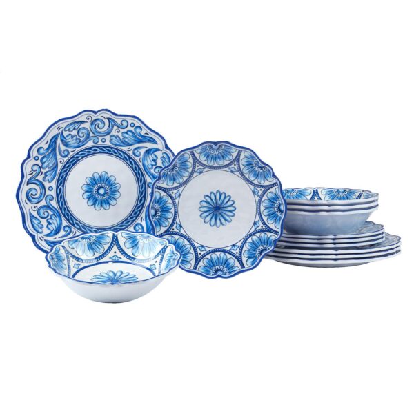 Certified International 12-Piece Veranda Dinnerware Set