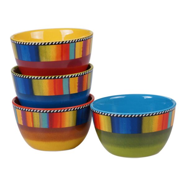 Certified International Sierra 4-pc. Ice Cream Bowl Set