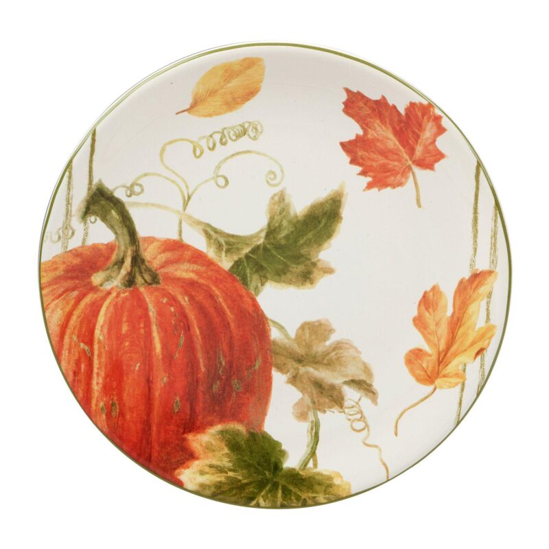 Certified International Autumn Harvest 4-pc. Dessert Plate Set - Image 2