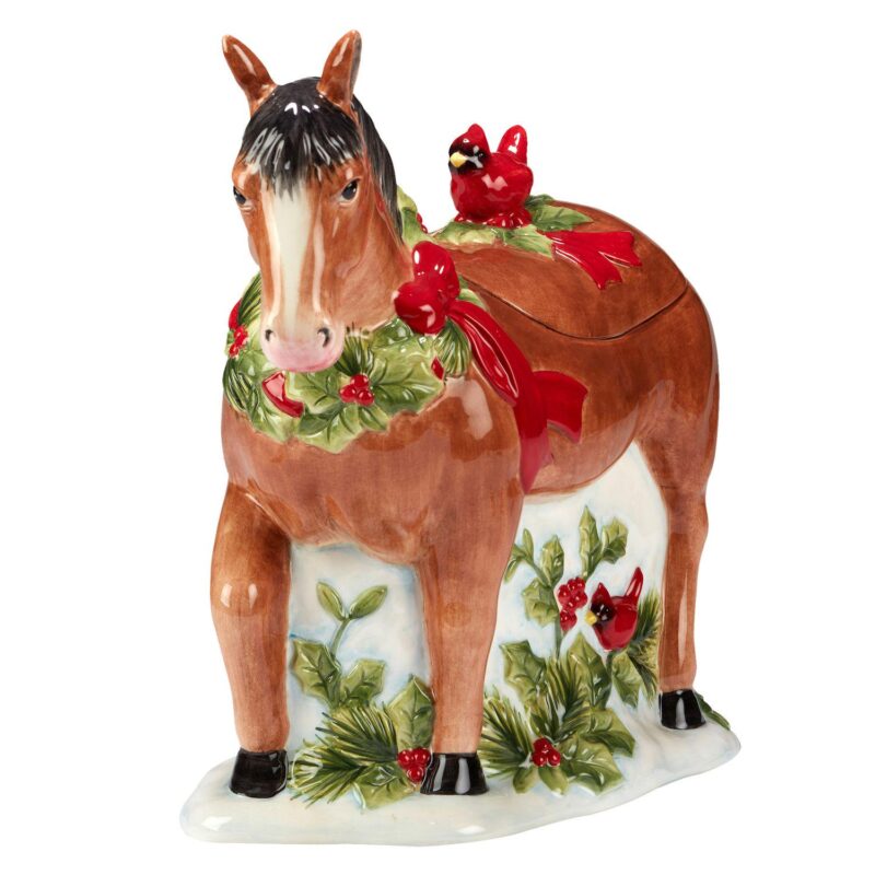 Certified International Homestead Christmas Cookie Jar - Image 2