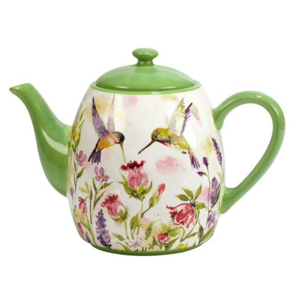 Certified International Hummingbird Teapot