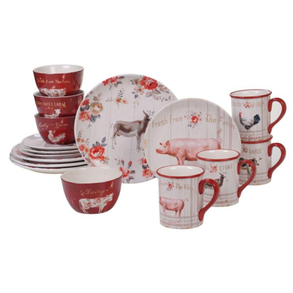 Certified International Farmhouse 16-pc. Dinnerware Set