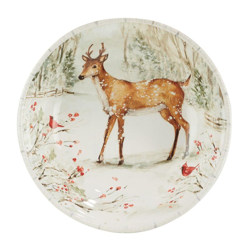 Certified International Winters Walk 4-pc. Dinner Plate Set - Image 2