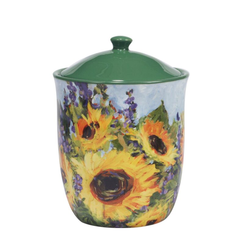 Certified International Sunflower Bouquet 3-pc. Canister Set - Image 4