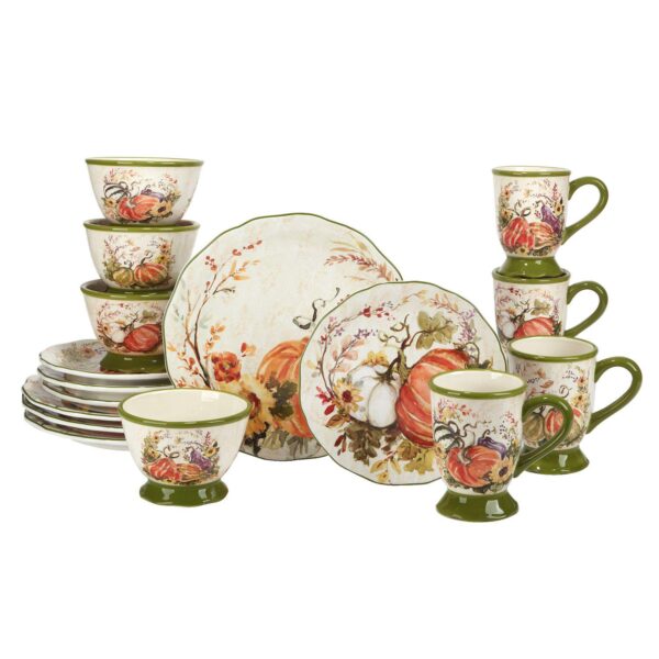 Certified International Harvest Morning 16-pc. Dinnerware Set