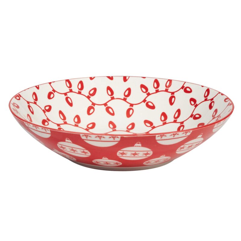 Certified International Set of 6 Peppermint Candy Soup/Pasta Bowls - Image 8