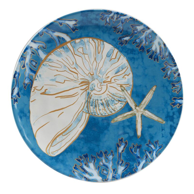 Certified International Playa Shells 4-pc. Dinner Plate Set - Image 3
