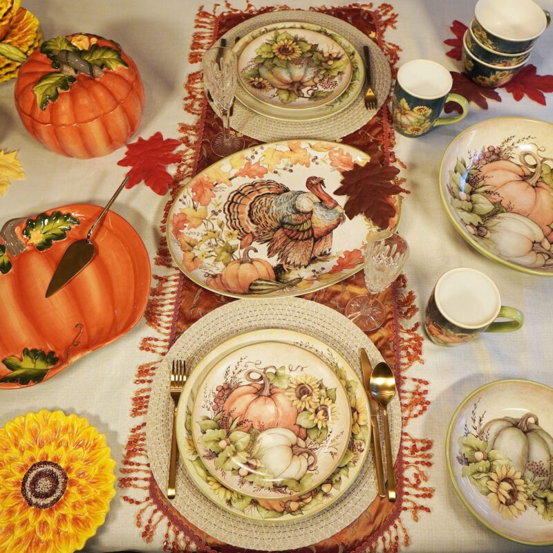 Certified International Autumn Breeze 4 pc Mug Set - Image 3