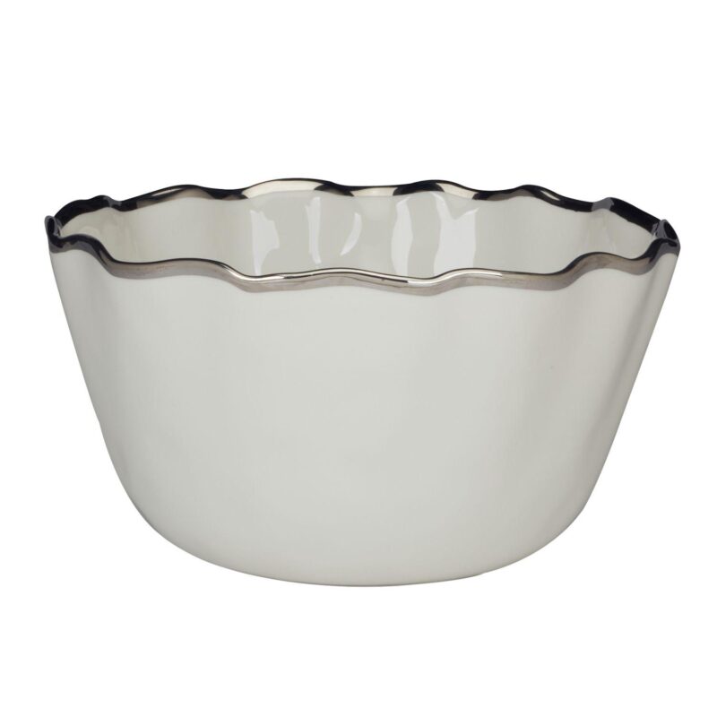 Certified International Regency Silver Deep Bowl - Image 3