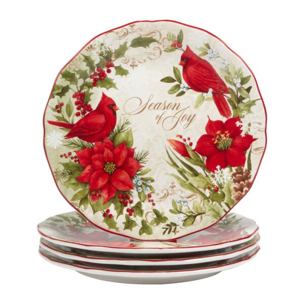 Certified International Winters Medley 4-pc. Dinner Plate Set