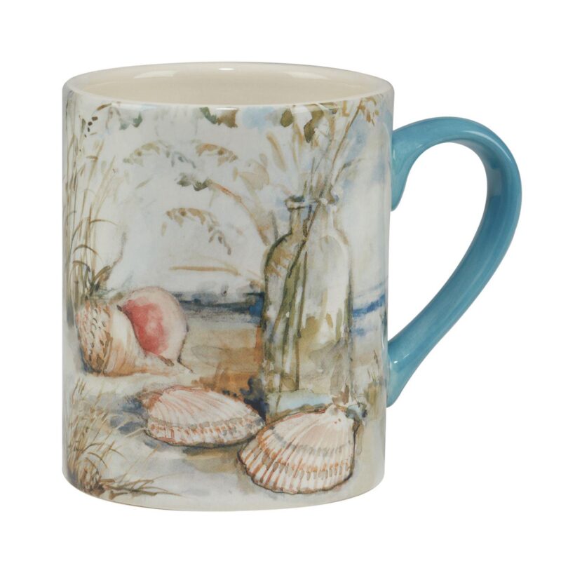 Certified International Coastal Landscape 4-pc. Mug Set - Image 4