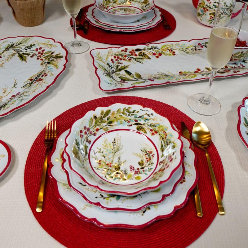 Certified International Christmas Gatherings 12-pc. Dinnerware Set - Image 5