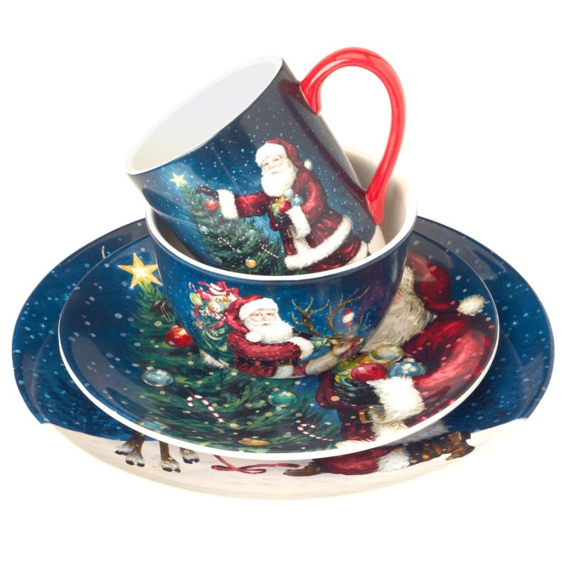 Certified International Santa's Secret 16-pc. Dinnerware Set - Image 3