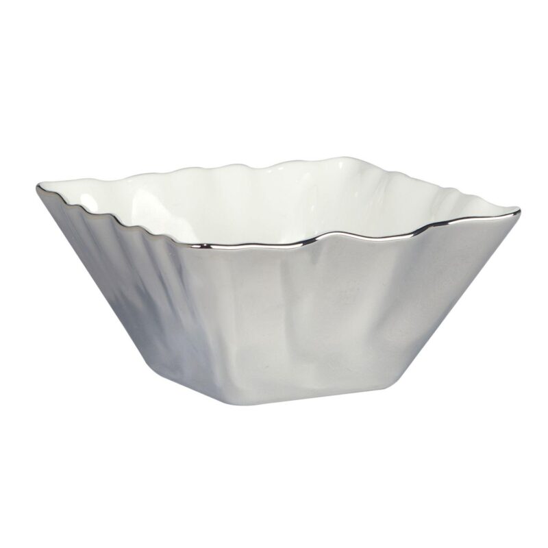 Certified International Set of 4 Silver Coast Snack Bowls - Image 5