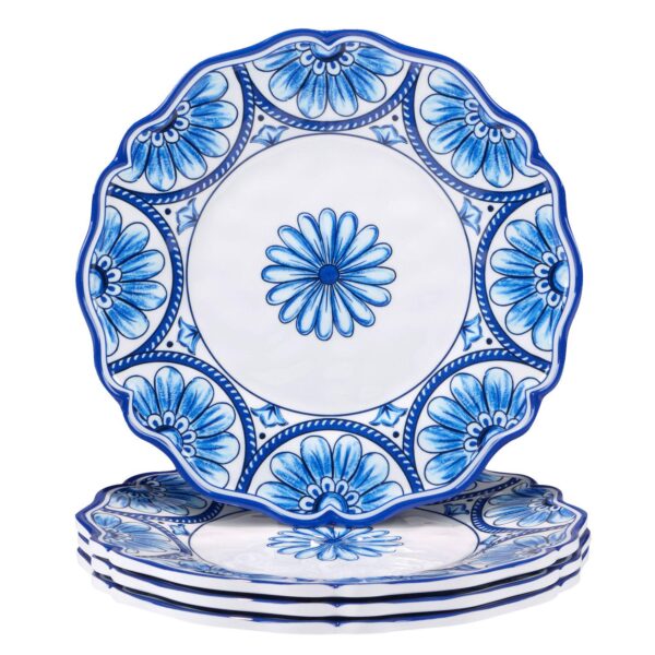 Certified International 4-Piece Veranda Salad Plate Set