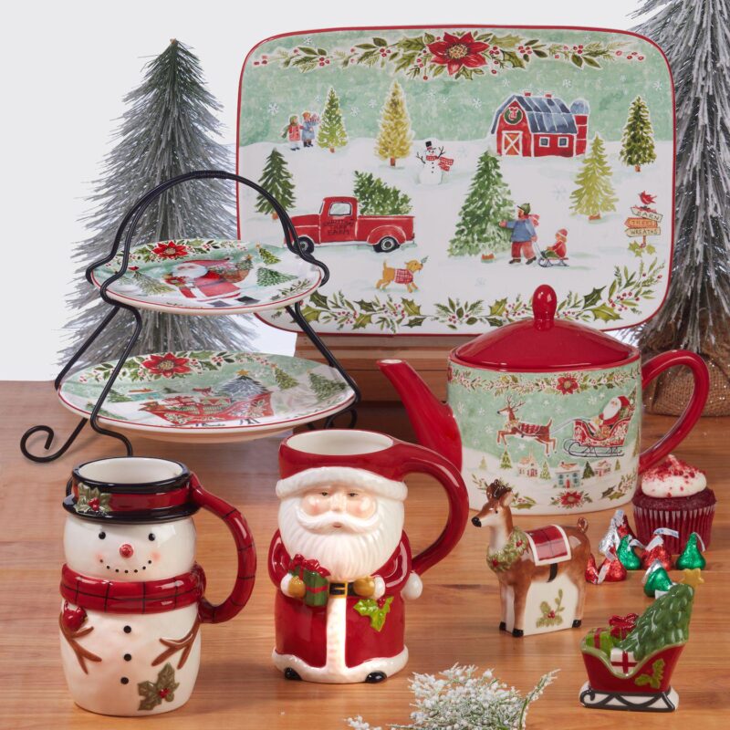 Certified International 16-Piece Joy of Christmas Dinnerware Set - Image 4