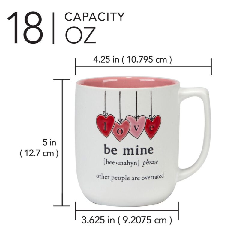Certified International Valentines Day Set of 4 Mugs - Image 7