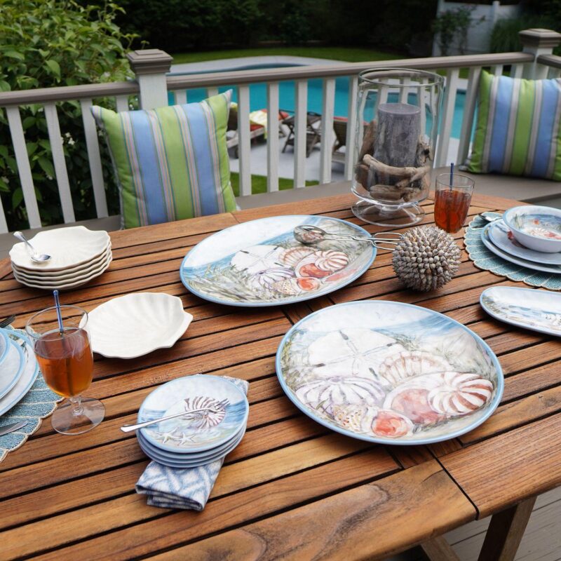 Certified International 2-Piece Seacost Platter Set - Image 5