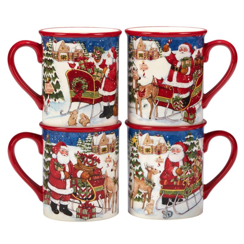 Certified International Santa's Workshop 16-pc. Dinnerware Set - Image 4
