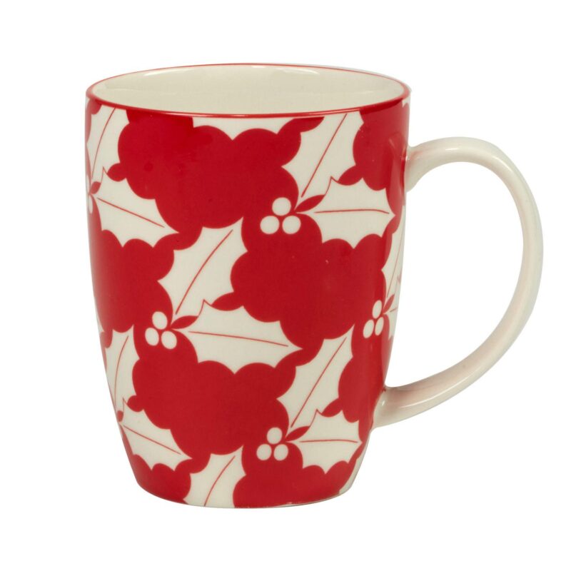 Certified International Set of 6 Winter Medley Mugs - Image 7
