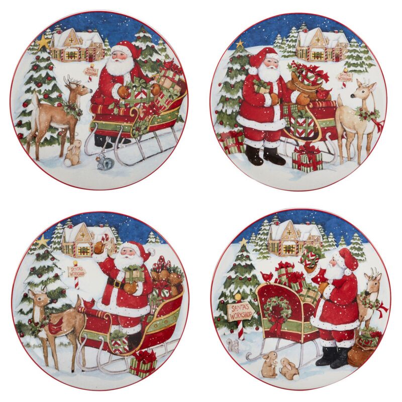 Certified International Santa's Workshop 16-pc. Dinnerware Set - Image 3