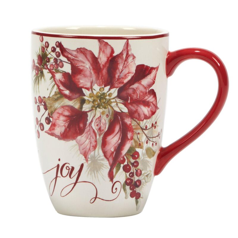 Certified International Set of 4 Winter's Joy Mugs - Image 2