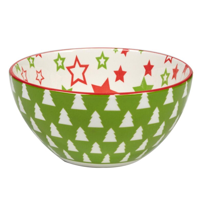 Certified International Set of 6 Holiday Fun All Purpose Bowls - Image 3