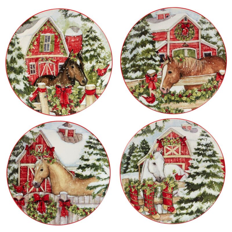 Certified International Homestead Christmas 16-pc. Dinnerware Set - Image 3