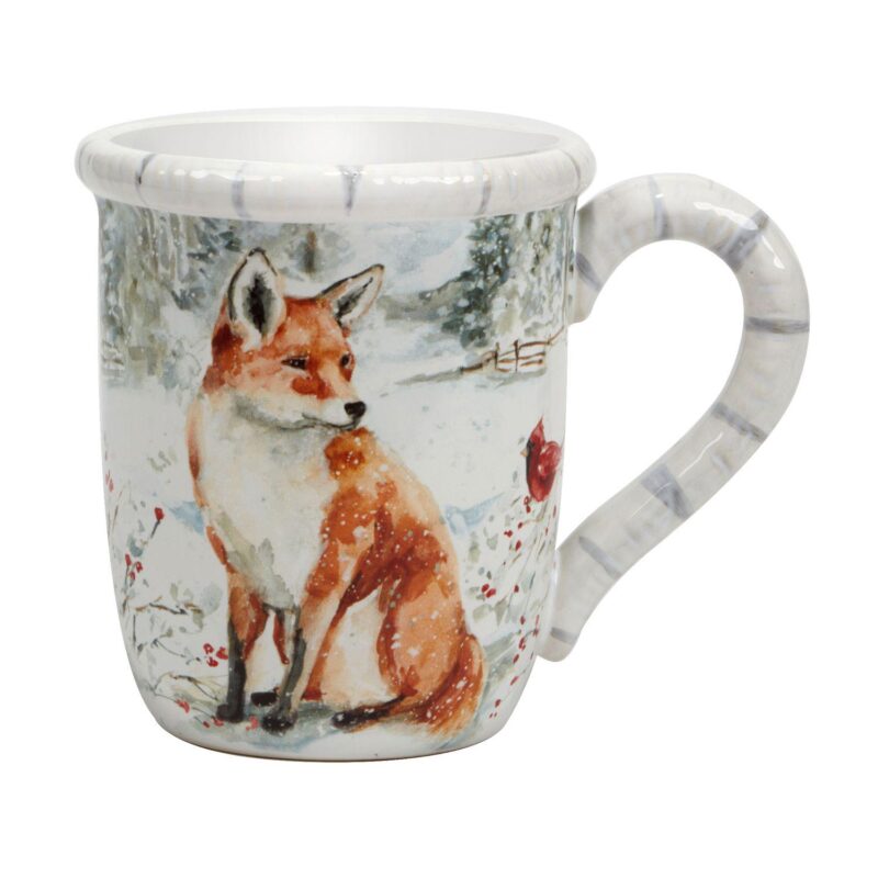 Certified International Winters Walk 4-pc. Mug Set - Image 4