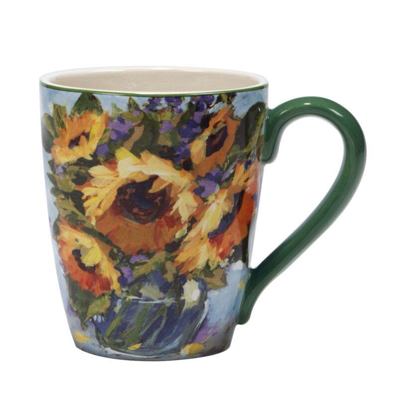 Certified International Sunflower Bouquet 4-pc. Mug Set - Image 4