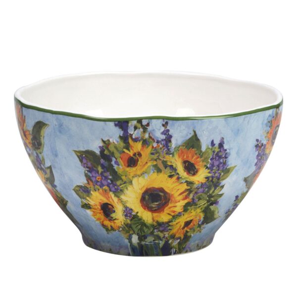 Certified International Sunflower Bouquet Deep Bowl