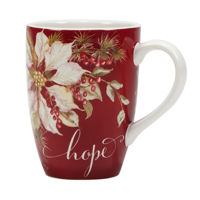 Certified International Set of 4 Winter's Joy Mugs - Image 3