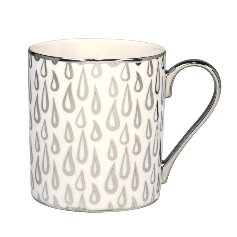 Certified International Set of 6 Mosaic Silver Plated Can Mugs - Image 8