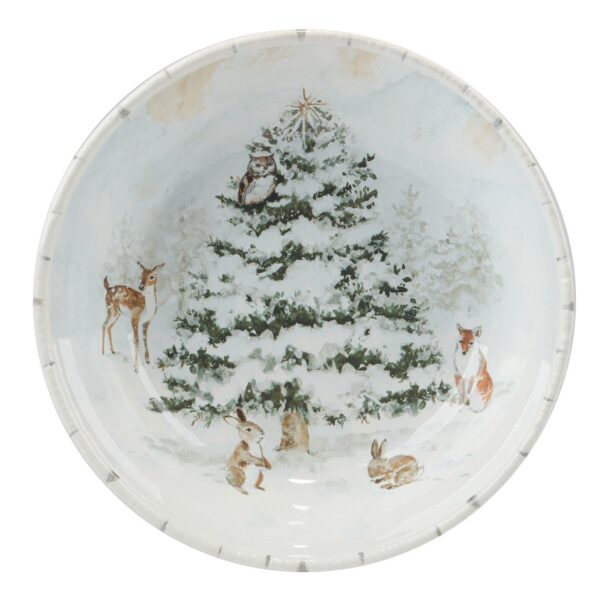 Certified International Winters Frost Serving Bowl