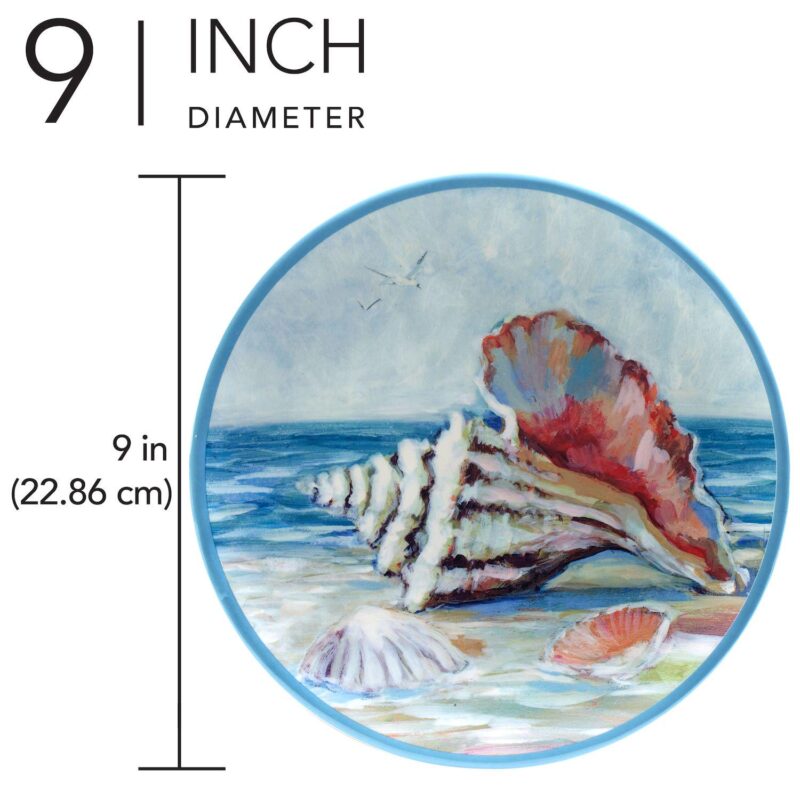 Certified International Seacoast 6-Piece Salad Plate Set - Image 3