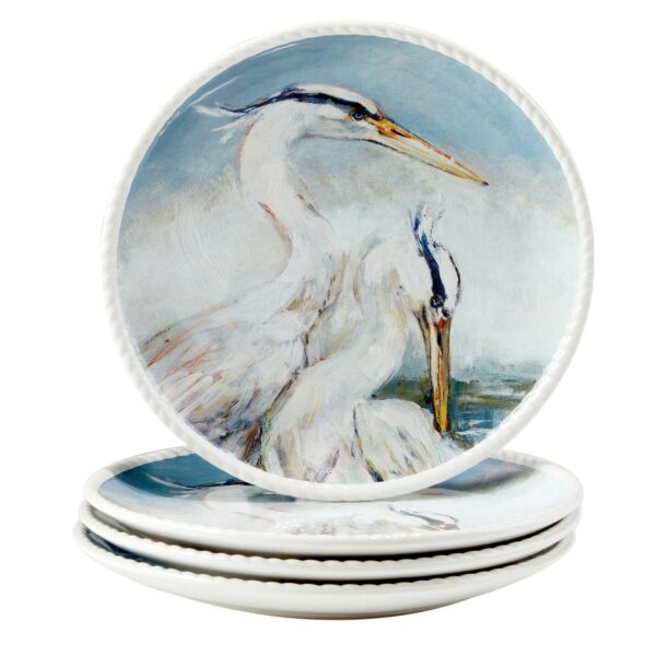 Certified International Shorebirds 4-pc. Dinner Plate Set