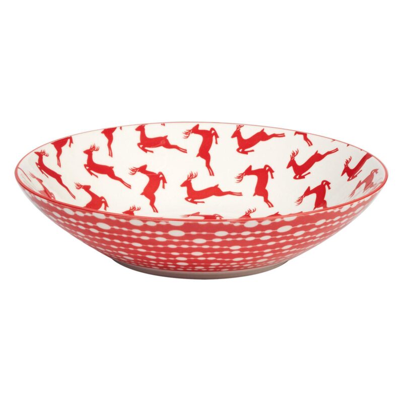 Certified International Set of 6 Peppermint Candy Soup/Pasta Bowls - Image 5