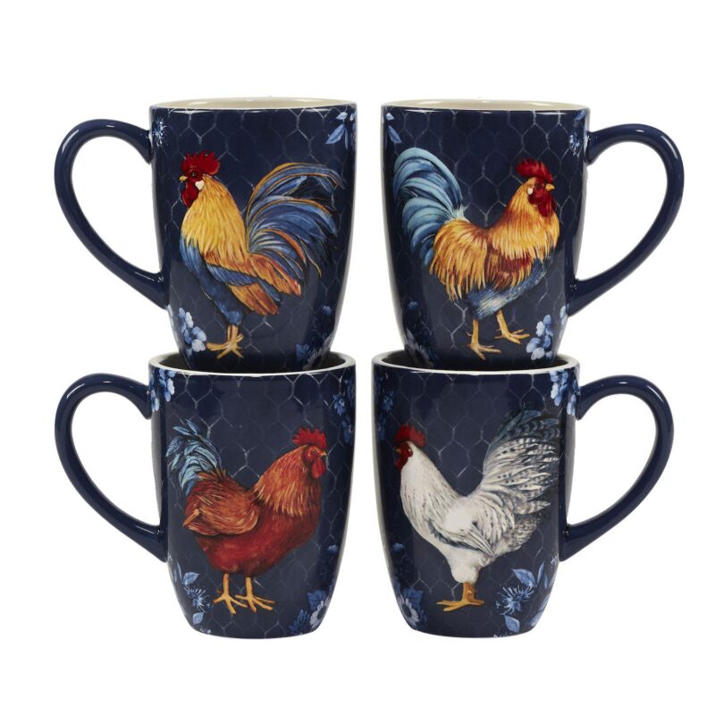 Certified International Indigo Rooster 16-pc. Dinnerware Set - Image 4