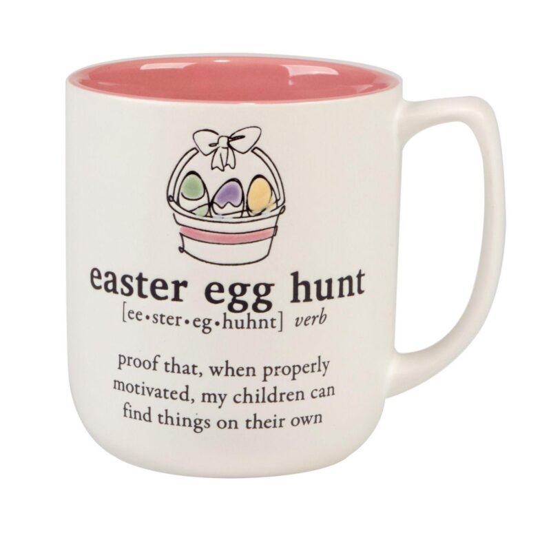 Certified International Easter Words Set of 4 Mugs - Image 3