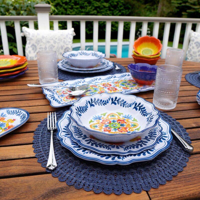 Certified International 4-Piece Flores All Purpose Bowl Set - Image 4