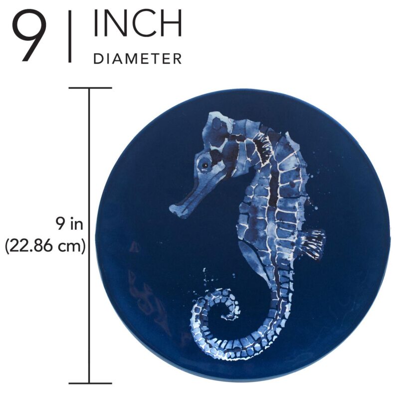 Certified International Sea Life 6-Piece Salad Plate Set - Image 3