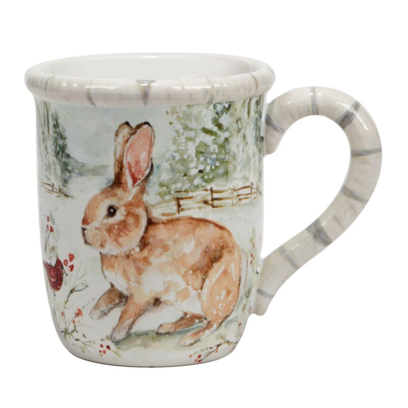 Certified International Winters Walk 4-pc. Mug Set - Image 2