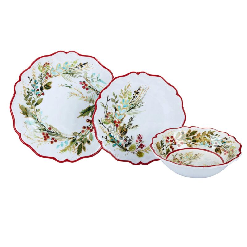 Certified International Christmas Gatherings 12-pc. Dinnerware Set - Image 3