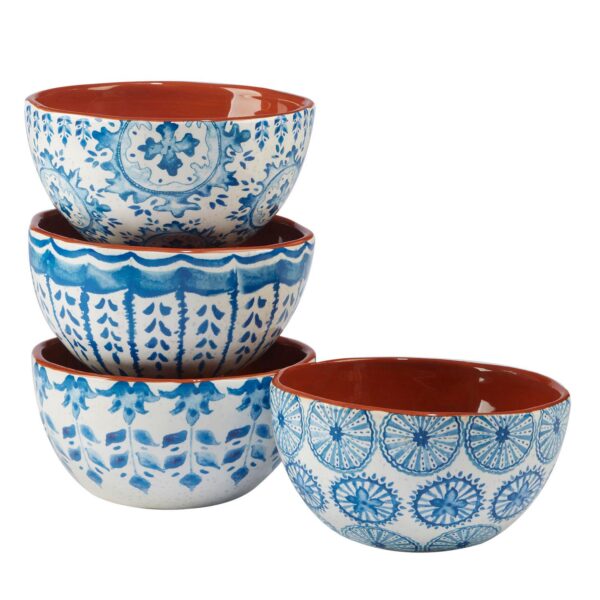 Certified International Porto 4-piece Ice Cream Bowl Set