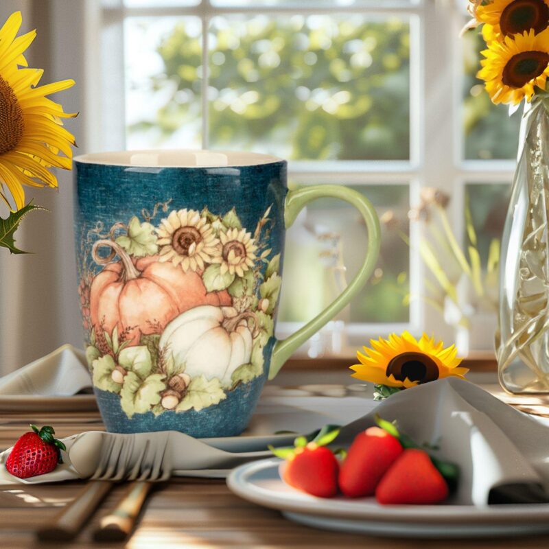 Certified International Autumn Breeze 4 pc Mug Set - Image 2