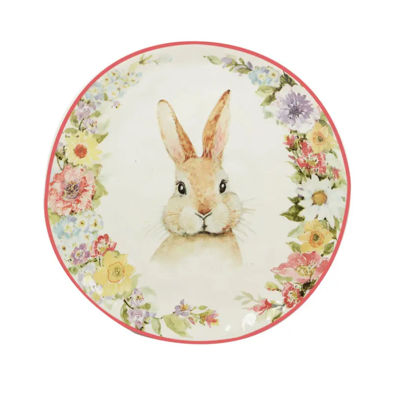 Certified International Easter Garden 4-pc. Salad Plate Set - Image 3