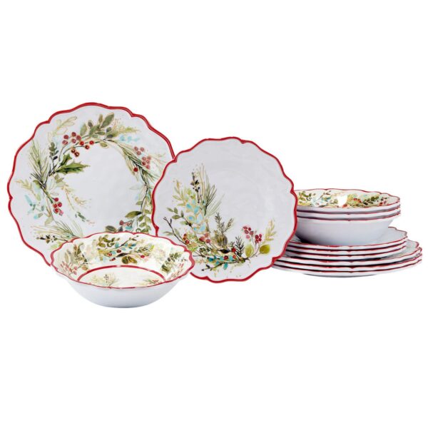 Certified International Christmas Gatherings 12-pc. Dinnerware Set