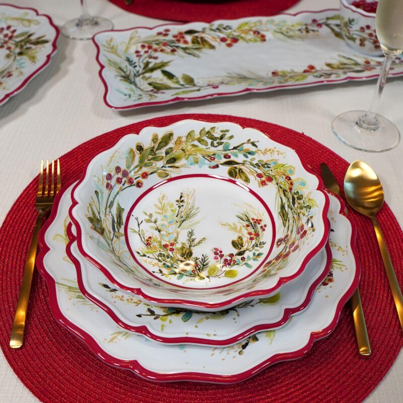 Certified International Christmas Gatherings 12-pc. Dinnerware Set - Image 4