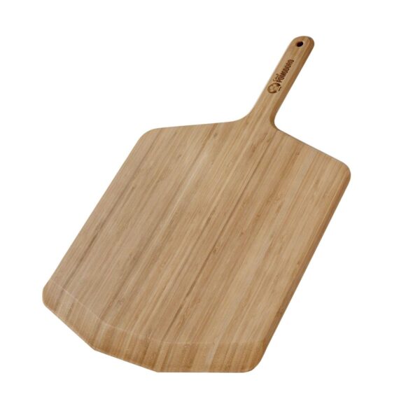 Chef Pomodoro 14-inch Pizza Peel, Lightweight Wooden Pizza Paddle And Serving Board